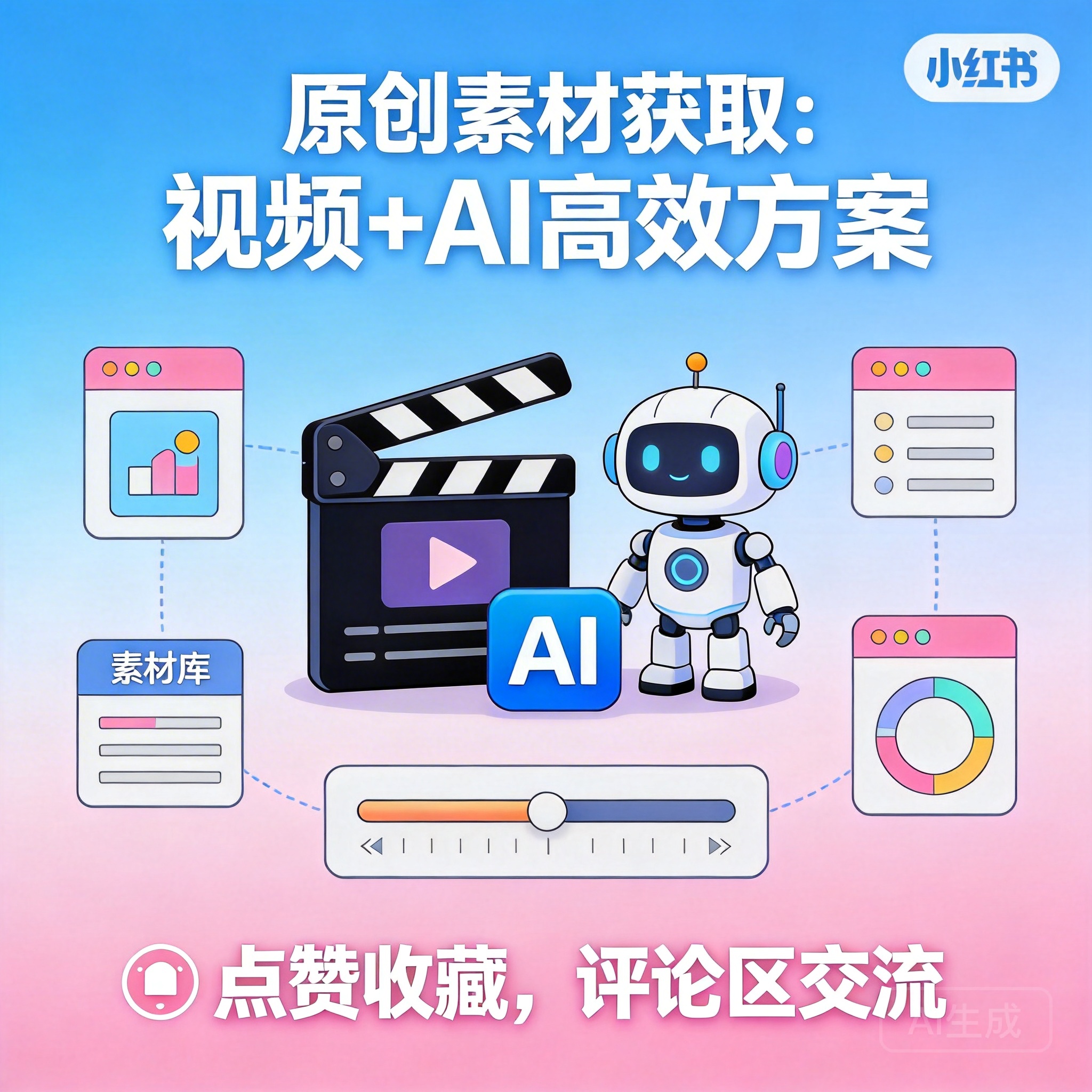 原创素材获取：视频+AI的高效方案