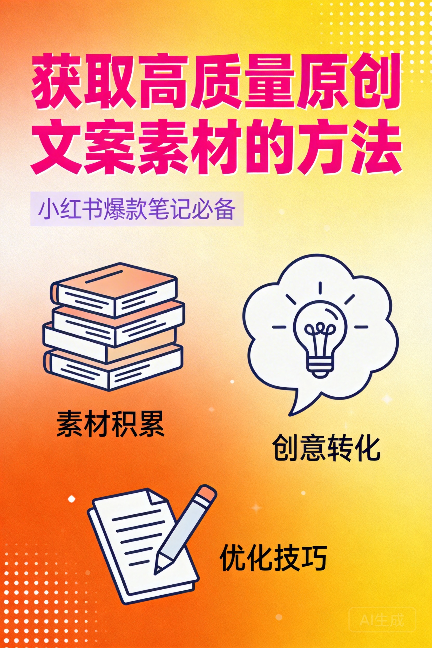 怎么获取高质量的原创文案素材