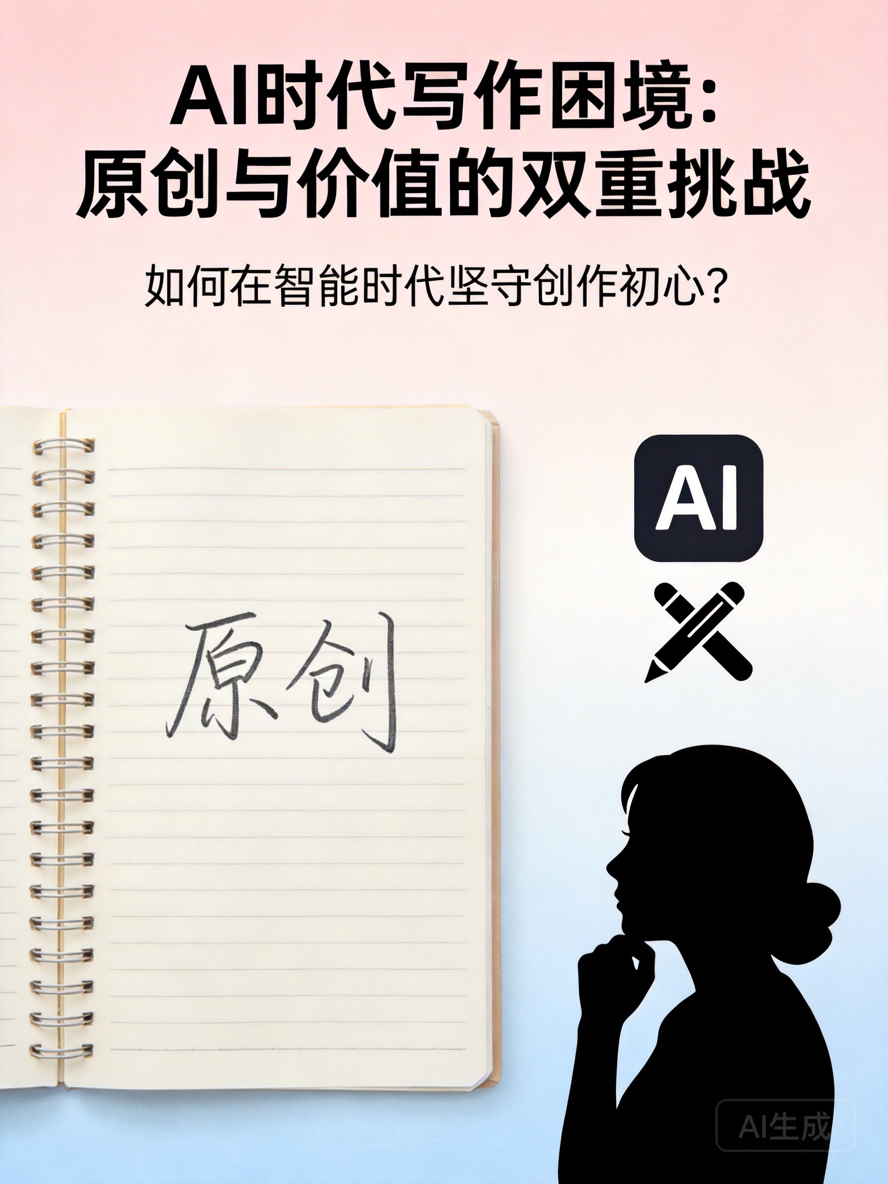 写作困境：AI时代原创与价值难题