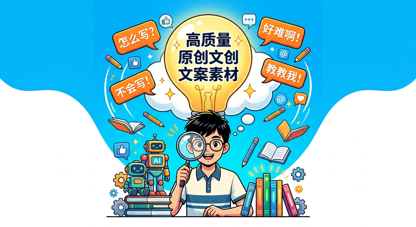 怎么获取高质量的原创文案素材